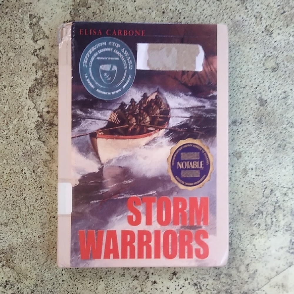 Storm Warriors by Elisa Carbone - Red and Black Cover